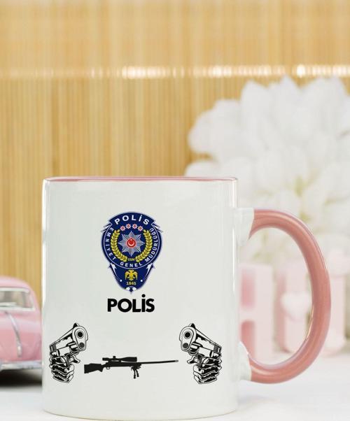 Polis Kupa Bardak Pembe