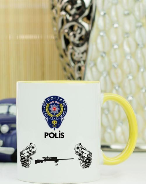 Polis Kupa Bardak Sarı