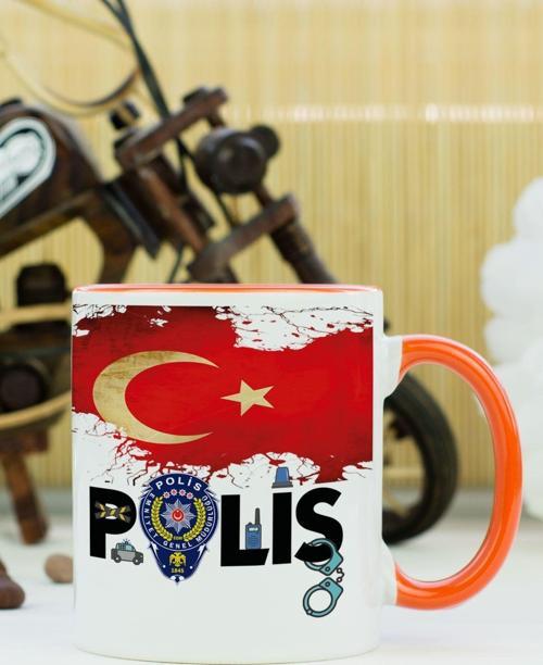 Polis Kupa Bardak Turuncu