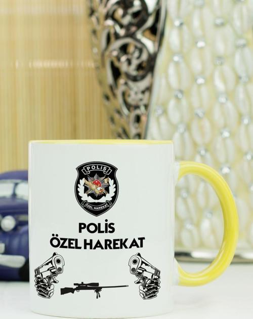 Polis Özel Harekat Kupa Bardak Sarı