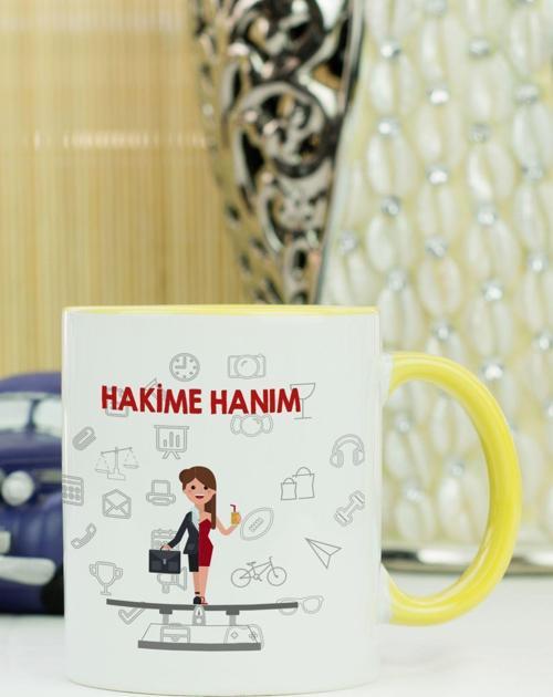 Hakime Hanım Kupa Bardak Sarı