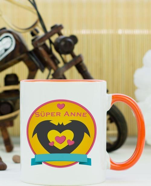 Süper Anne Kupa Bardak Turuncu