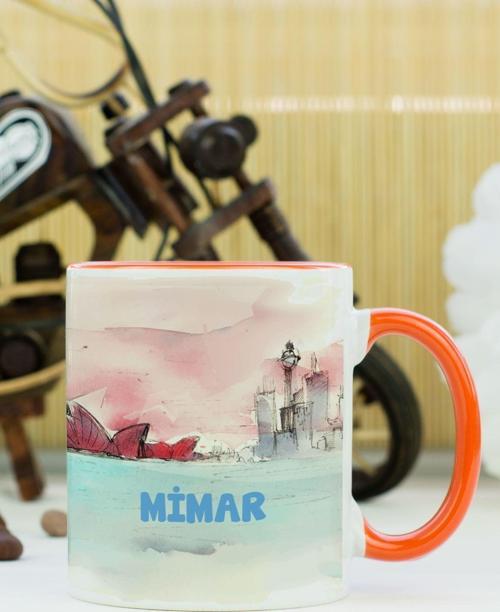 Mimar Kupa Bardak Turuncu