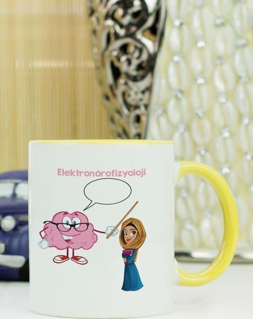 Elektronörofizyoloji Kupa Bardak Sarı