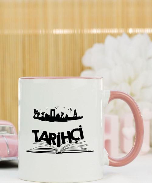 Tarihçi Kupa Bardak Pembe