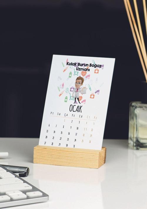 2024 Kulak Burun Boğaz Uzmanı Masa Takvimi