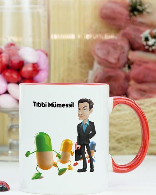 Tıbbi Mümessil Kupa Bardak Kırmızı