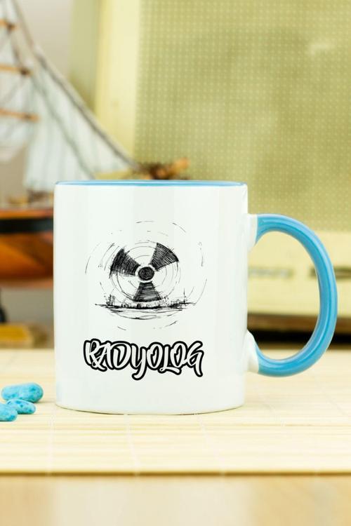 Radyolog Kupa Bardak Mavi