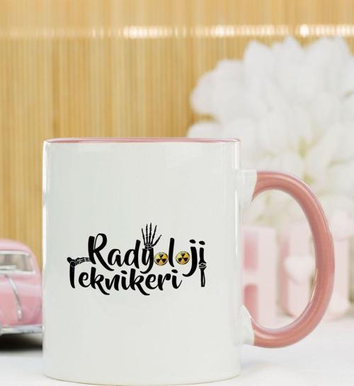 Radyoloji Teknikeri Kupa Bardak Pembe