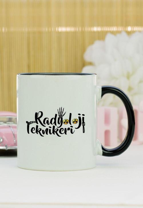 Radyoloji Teknikeri Kupa Bardak Siyah
