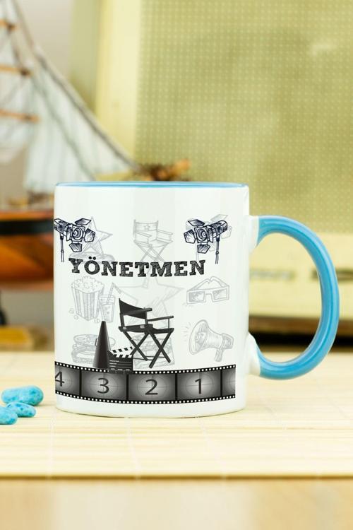 Yönetmen Kupa Bardak Mavi