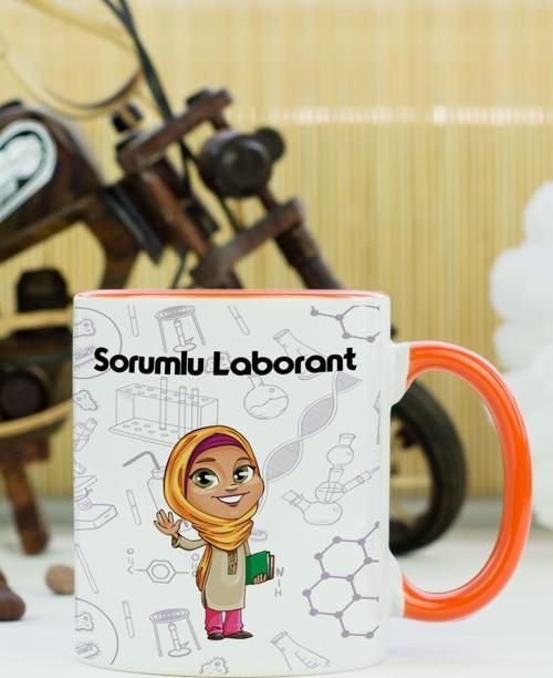 Sorumlu Laborant Kupa Bardak Turuncu