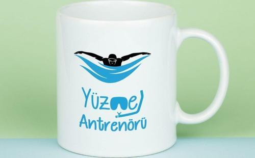 Yüzme Antrenörü Kupa Bardak