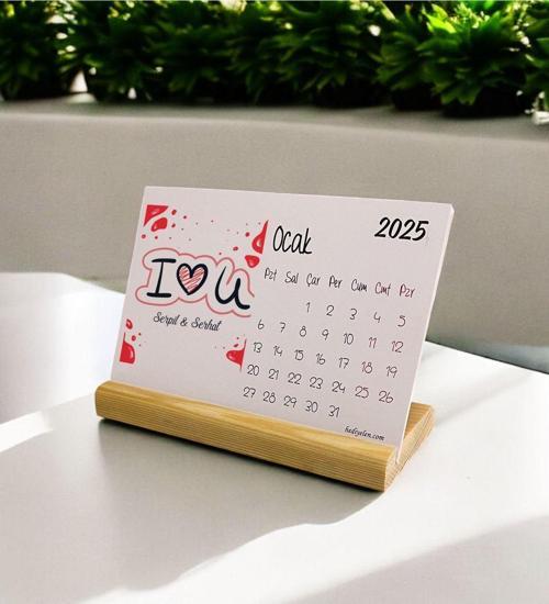 2025 I Love You Masa Takvimi
