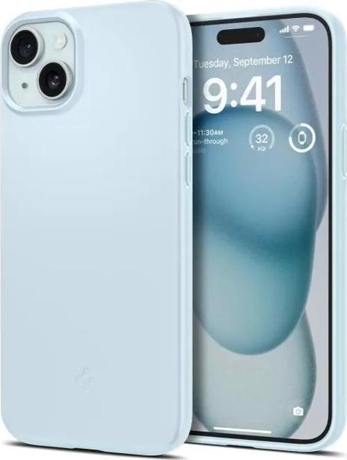 iPhone 15 Thin Fit [Askeri Derecede Koruma] Kılıfı  Mute Blue