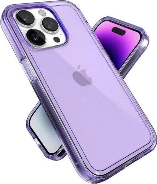 iPhone 14 Pro Kılıfı Amethyst Purple/Clear