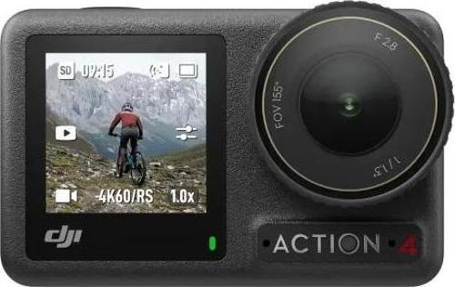 DJI Osmo Action 4 Standart Kombo - 4K/120 fps Su Geçirmez Aksiyon Kamerası Standart Kombinasyon