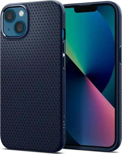 Liquid Air Armor iPhone 13 Kılıf Navy Blue