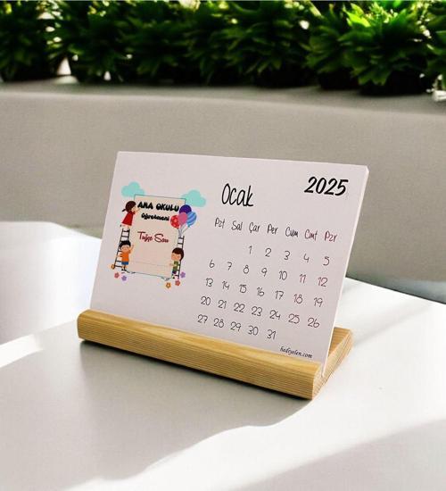 2024 Ana Okulu Öğretmeni Masa Takvimi