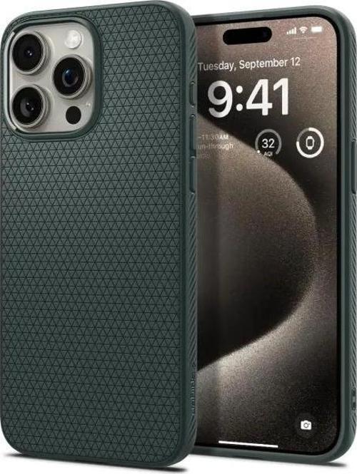 iPhone 15 Pro Max Liquid Air Armor [Military-Grade Protection] Kılıf (2023) Abyss Green