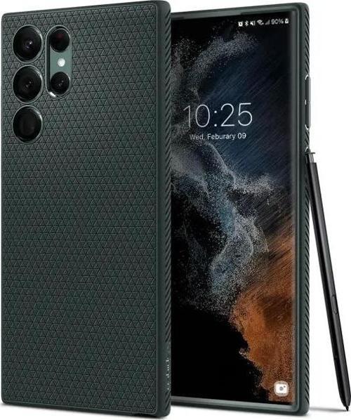 Samsung Galaxy S22 Ultra Liquid Air Armor Kılıf Abyss Green