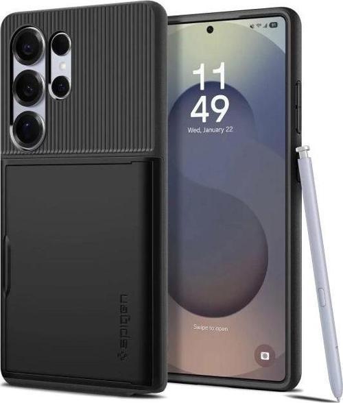 Slim Armor CS Galaxy S25 Ultra Kılıf Siyah