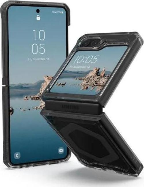 UAG Samsung Galaxy Z Flip 5 Plyo Pro Manyetik Kılıf Gri
