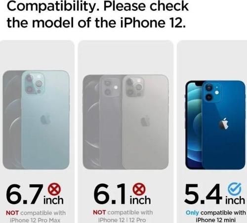 Thin Fit iPhone 12 Mini Kılıf Black
