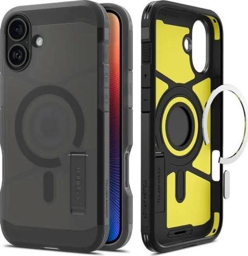 Tough Armor (Ai) MagFit iPhone 16 Kılıf iPhone 16 Frost Black