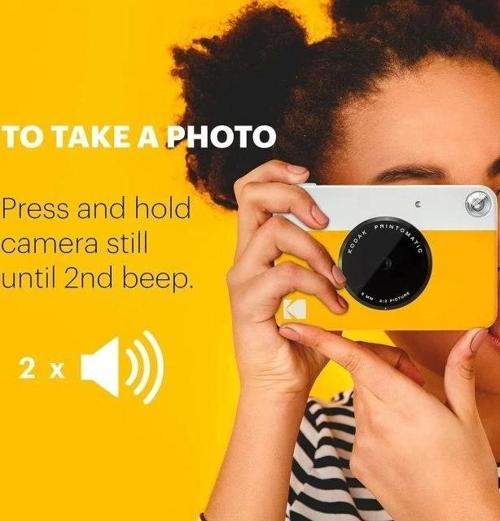 Printomatic Tam Renkli Anında Baskı Dijital Fotoğraf Makinesi Mavi Fotoğraf Makinesi