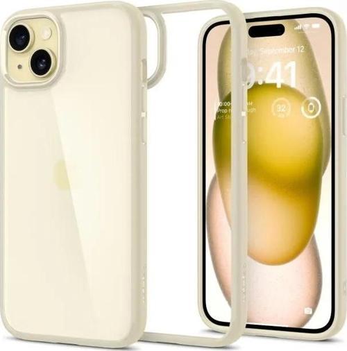 Ultra Hybrid iPhone 15 Pro Max Kılıf(2023) Mute Beige iPhone 15 Plus