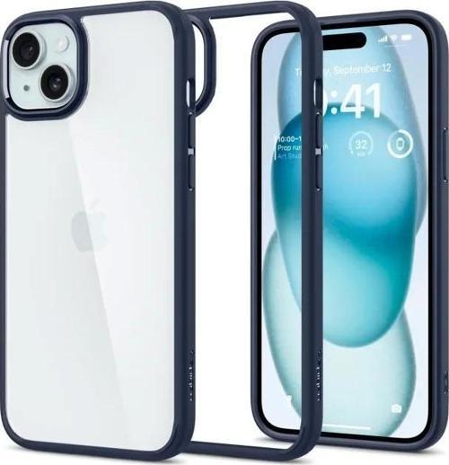 Ultra Hybrid iPhone 15 Pro Max Kılıf(2023) Navy Blue iPhone 15 Plus