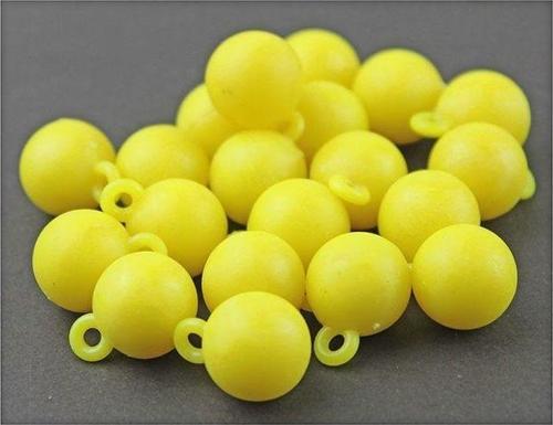 Halkalı Byk Sarı Sert Boncuk 20 Li Pkt