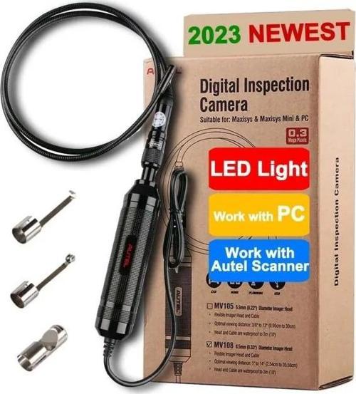 MV108 MaxiVideo Dijital Muayene Kamerası Endoskop