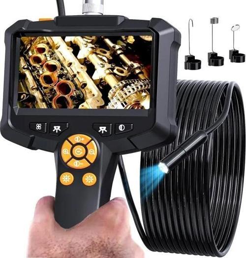 1080 HD Işıklı Gözlem Kameralı Borescope - IP67 Su Geçirmez