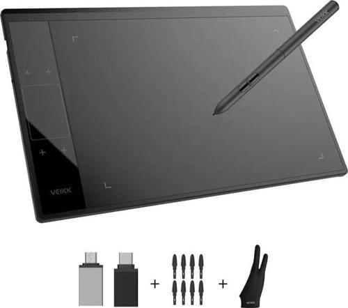 VEIKK A30 V2 Çizim Tableti 10x6 İnç Grafik Tablet