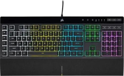 K55 RGB PRO Membran Kablolu Oyun Klavyesi Siyah K55 RGB PRO