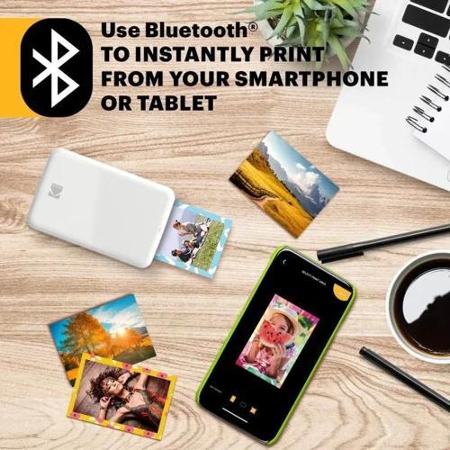Step Anında Renkli Fotoğraf Yazıcısı Beyaz Printer
