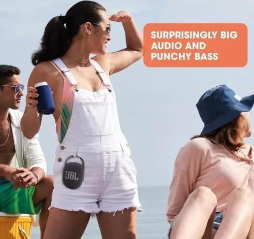 Clip 4 Taşınabilir Bluetooth Hoparlör Beyaz