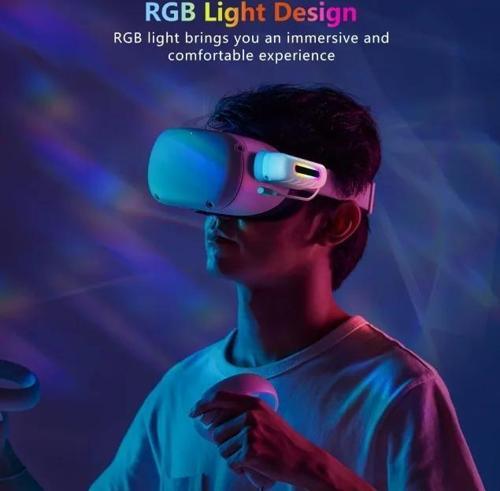 Oculus Quest 2 için Pil Paketi 2 Pack for Quest 2(RGB)
