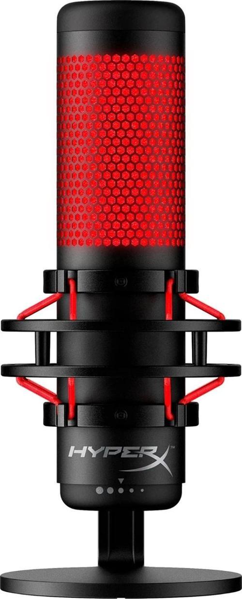 QuadCast USB Kırmızı LED Kondenser Oyun Mikrofonu QuadCast