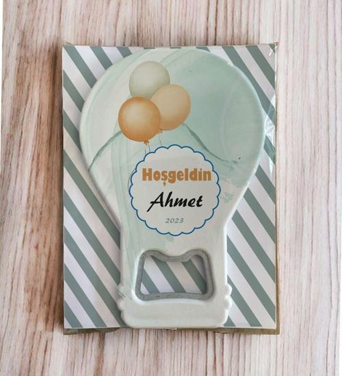 Yenidoğan Bebek Hediyesi Balon Açacak Magnet Baby Shower Hediyesi 30 Adet 012