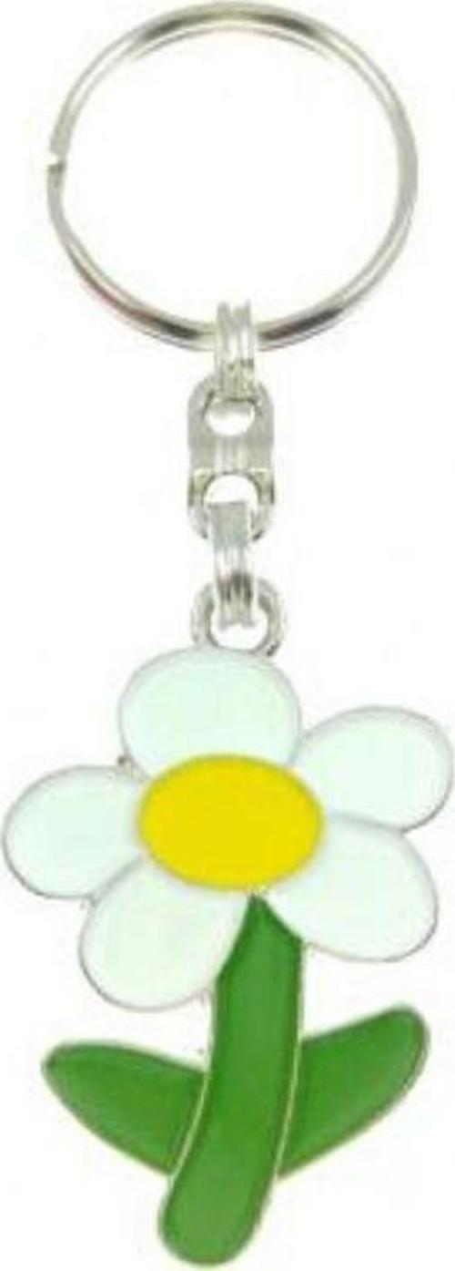 Metal Papatya Anahtarlık Ve Çanta Aksesuarı Hediyelik Eşya