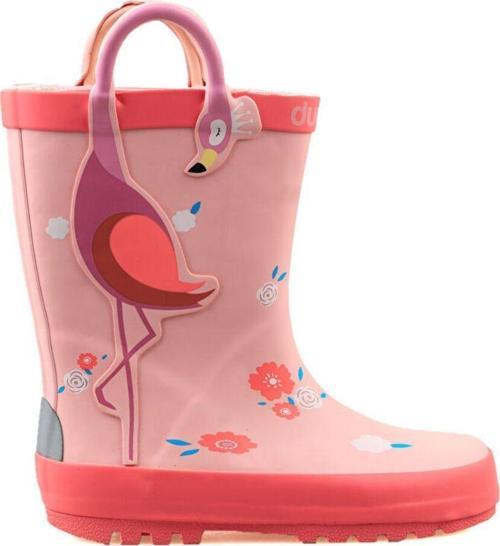 25A336 Loly Flamingo Çocuk Yağmur Çizmesi 25A336-Loly-Flamıngo Pembe