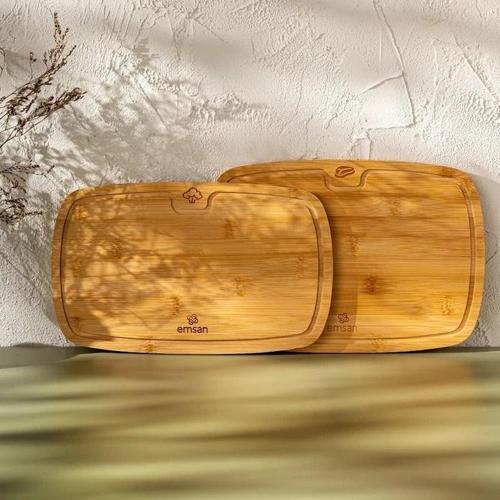 Bambu Daisy 2'li Kesme Tahtası