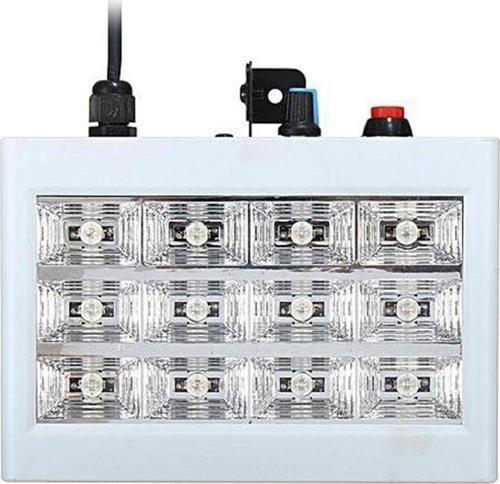 DJ PRO STAGE FULL BEYAZ 12 LED Lİ 20 WATT STROBE ÇAKAR IŞIK