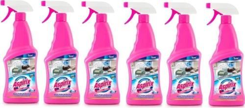 Aspirix Çok Amaçlı Temizlik Sıvısı 750 Ml 6'lı