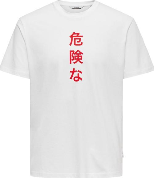 Erkek Beyaz Ejderha T-shirt-22018480