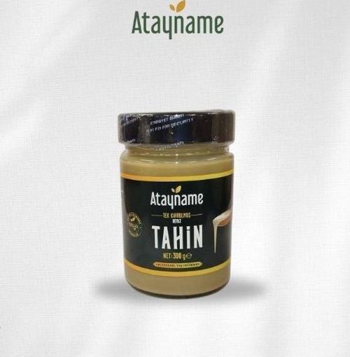 Beyaz Tek Kavrulmuş Tahin 300 G Cam