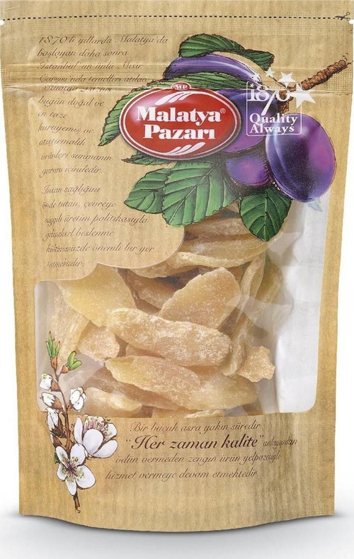 Kurutulmuş İthal Zencefil Kilitli Paket 1 Kg